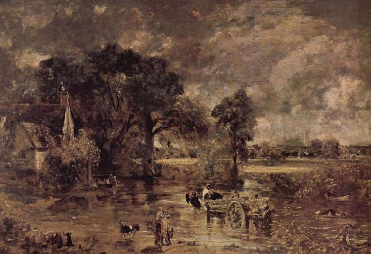 John Constable Der Heuwagen, Studie China oil painting art